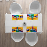 Polyester Abstract Rectangle Placemat