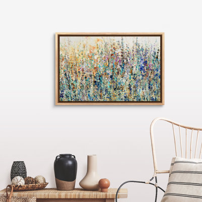 Thicket Wildflowers by Timothy O'Toole Painting Print on Canvas Wall Art