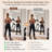 Large Home Gym Mirror, Full Length Wall Mirror Set With Tempered Glass, Wall Mounted Workout Mirror For Yoga, Dance Studio & Garage Gym, 1/2/3-Piece Set-577105772-577999286