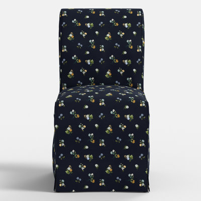 Frances Slipcover Dining Chair In Ditsy Dahlia
