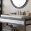 Trough Handmade Rectangular Bathroom Sink-37742375-41081885