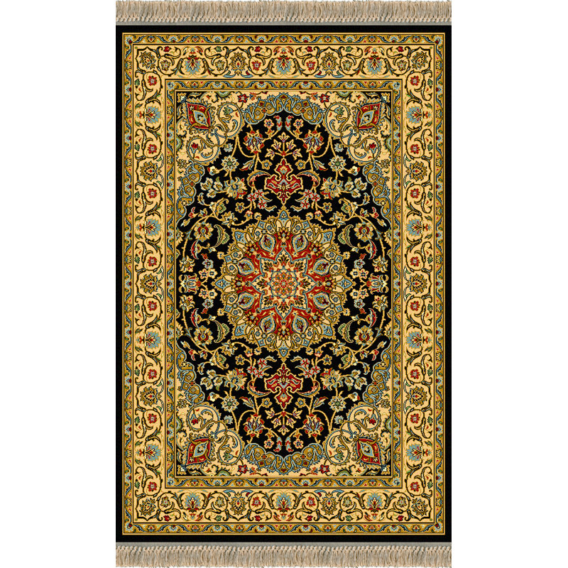 Oriental Wool Area Rug, Rectangle 120 x 160cm