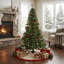 Sapin de Noël en sapin de 1,83 m (6 pi) à 800 branches avec support en métal
