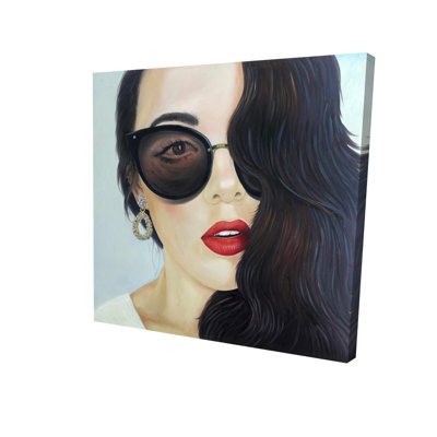 Toile de lunettes de soleil à la mode | Élégante décoration de chambre pour femme
