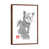 Classic Brown Wood Framed