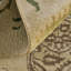 Wool Floral Area Rug in Green-375298614