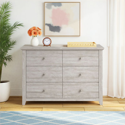 Tevrat 6 Drawers Double Dresser