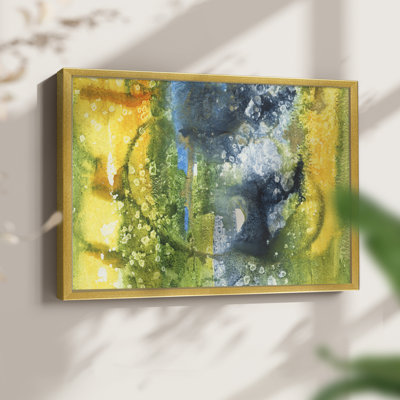 Aquatic Energy III -Framed Print - Restickable