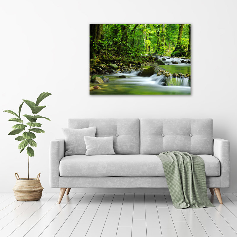 Mountain Stream - Wrapped Canvas Print