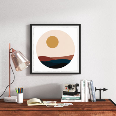 Moon Hills - Peinture encadrée