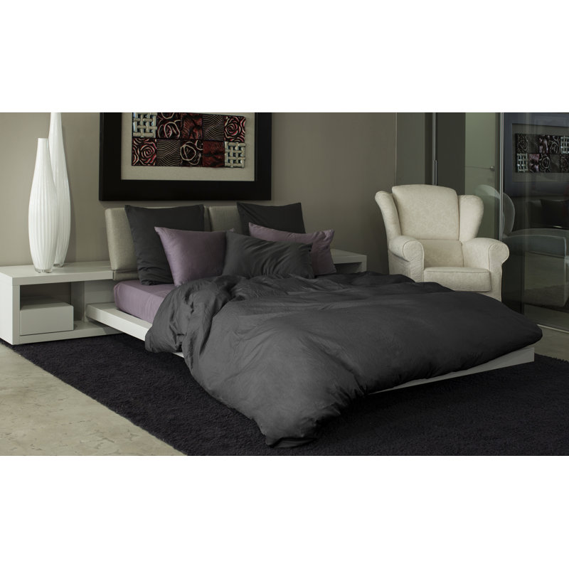 Viola Sateen Duvet Cover Set