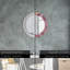 Huldar Glass Flat Wall Mirror