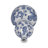 Cherry Blossom Chinoiserie Ceramic Vase & Lidded Jar Set of 2 - Decorative Floral Tabletop Accent for Living Room, Console, or Dining Decor - Blue & White