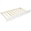 Lit de jour simple en bois avec lit gigogne, canapé-lit pour le salon de la chambre à coucher-513948922