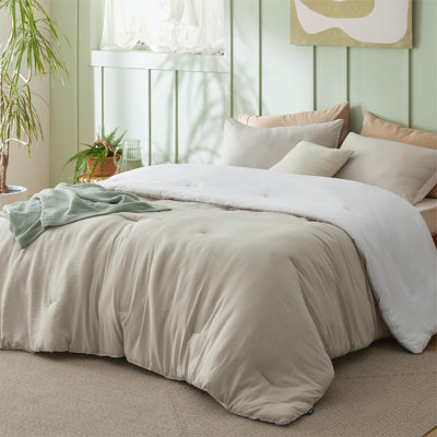 Bedsure Reversible Prewashed Comforter Set