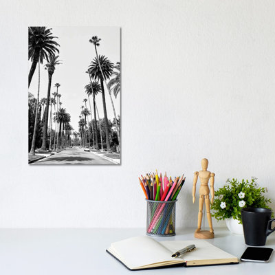 Beverly Hills Palm Alley II by Philippe Hugonnard - Wrapped Canvas Print