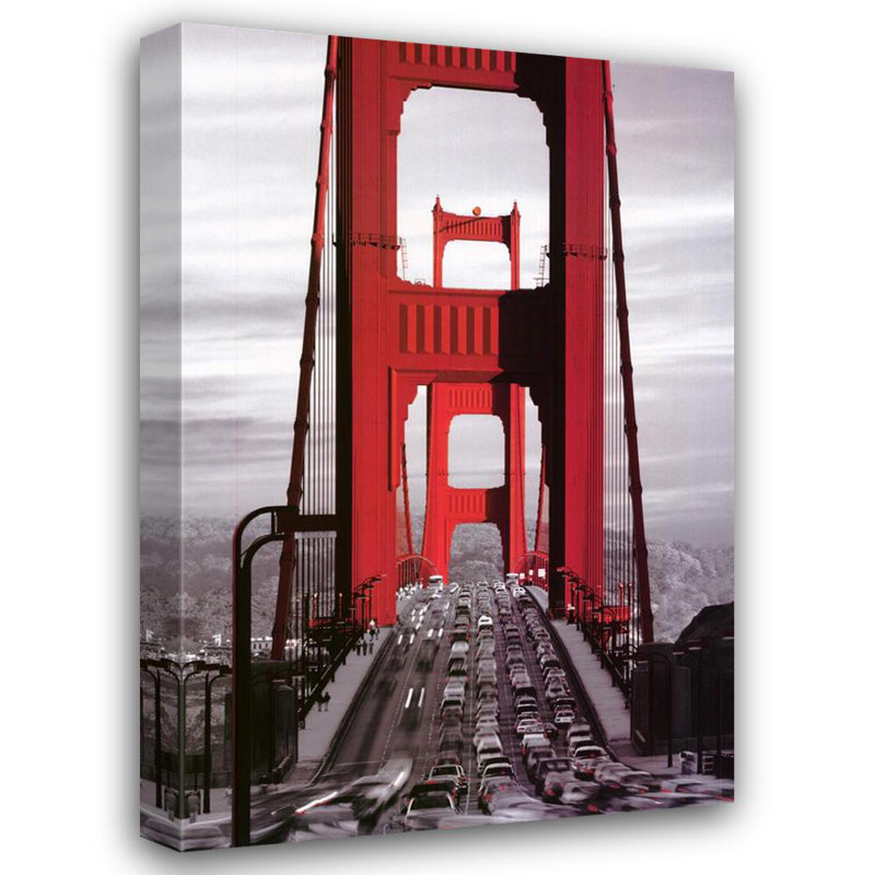 Golden Gate Bridge, 18" H x 12" W
