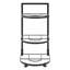 Steel Handcrafted Rectangle Countertop / Cabinet Pot Rack