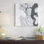 « seattle routes », impression sur toile tendue grise-22639227-72679414-72679415