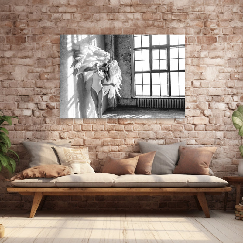 Art contemporain Portrait contemporain, H 40 po x l 60 po