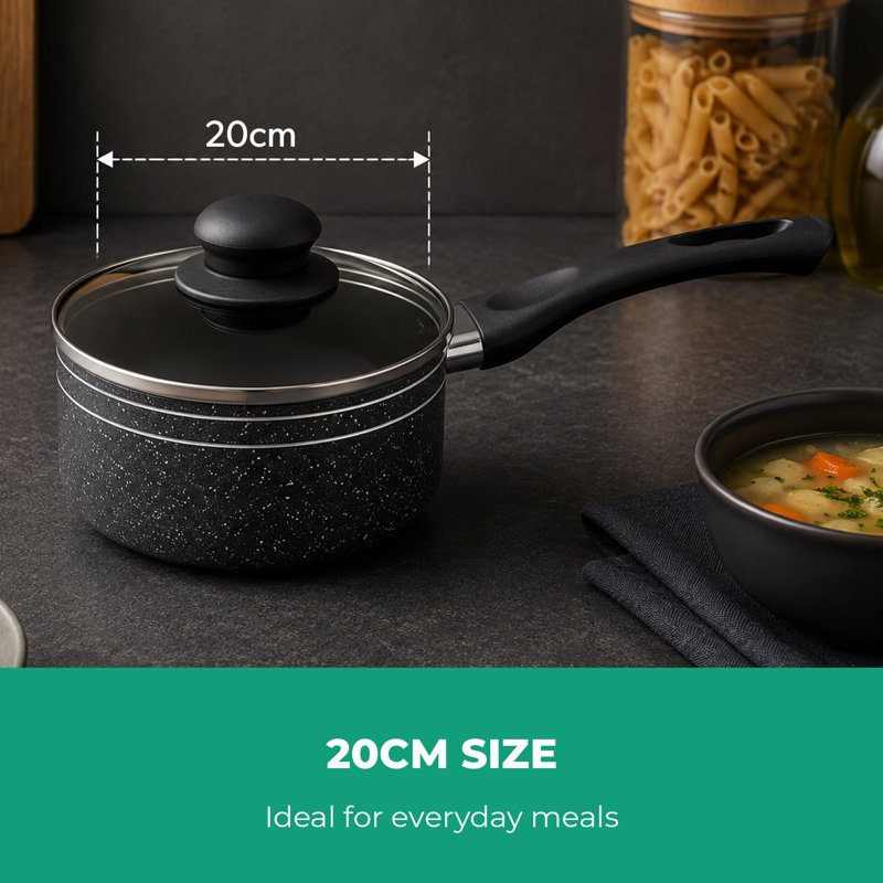 2.5L Aluminum Saucepan, 2.5L