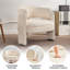 Fauteuil d'appoint moderne Mid-Century 32 po avec accoudoirs-1707590447