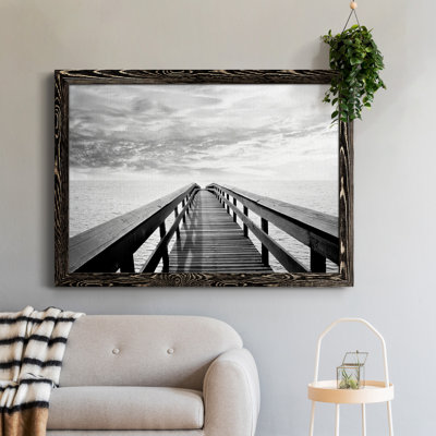 Pier Reflections - Photographie de cadre photo sur toile