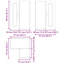 Vidaxl Kitchen Wall Cabinet With Shelf Concrete Grey 57 X 57 X 80 Cm-121217328