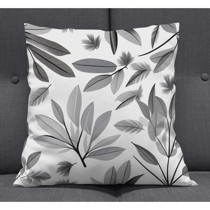 Coussin décoratif, Housse de coussin seulement - sans coussin, H 16 po x l 16 po