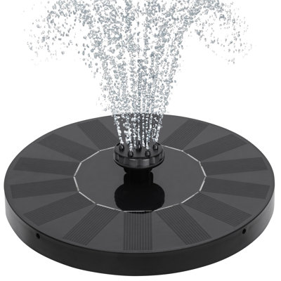 Pompe solaire pour bain d'oiseaux Bobigny, fontaine solaire de mise à niveau avec 6 buses, pompe à eau solaire autoportante pour bain d'oiseaux, jardin, étang, piscine, extérieur