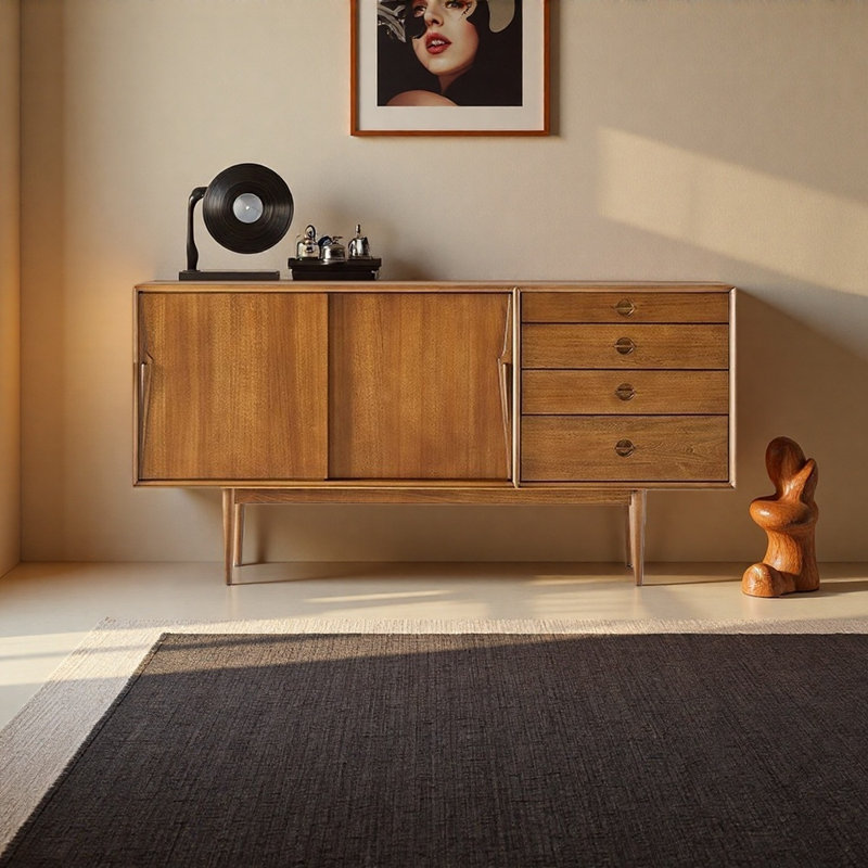 Table de buffet Abina , Brun