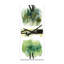 Horloge murale abstrait nuages avec points III-837553845