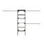 Trousse de démarrage pour système d'organisation de placard l 60 po à l 120 po SuiteSymphony-31895156