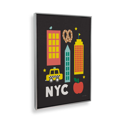 «City Fun NYC» par Ann Kelle, reproduction d'art
