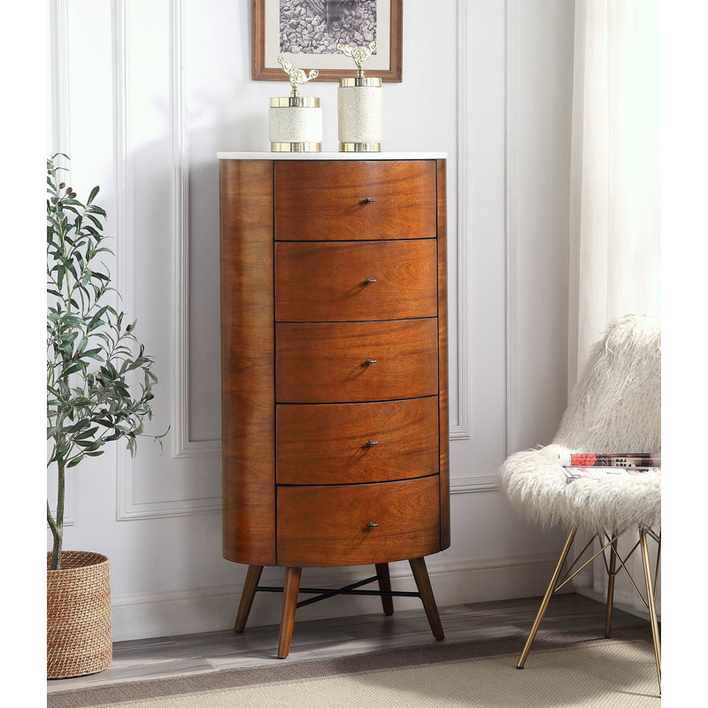 Commode 5 tiroirs Kaytelyn