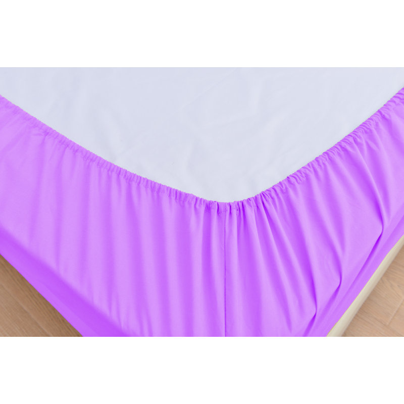 Ensemble de draps en rayonne de bambou, Très grand séparé, Lavande