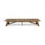 Chaise longue d'extérieur en bois pour l'extérieur