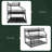 Triple Bunk Bed With Long And Short Ladder And Full-Length Guardrails