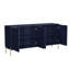 Buffet de 62,99 po avec armoires de rangement spacieuses, armoire à 4 portes Morden-668204146