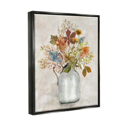 Bb-149-Floater " Autumn Florals In Jug "