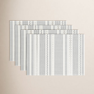 Reversible Striped Placemat