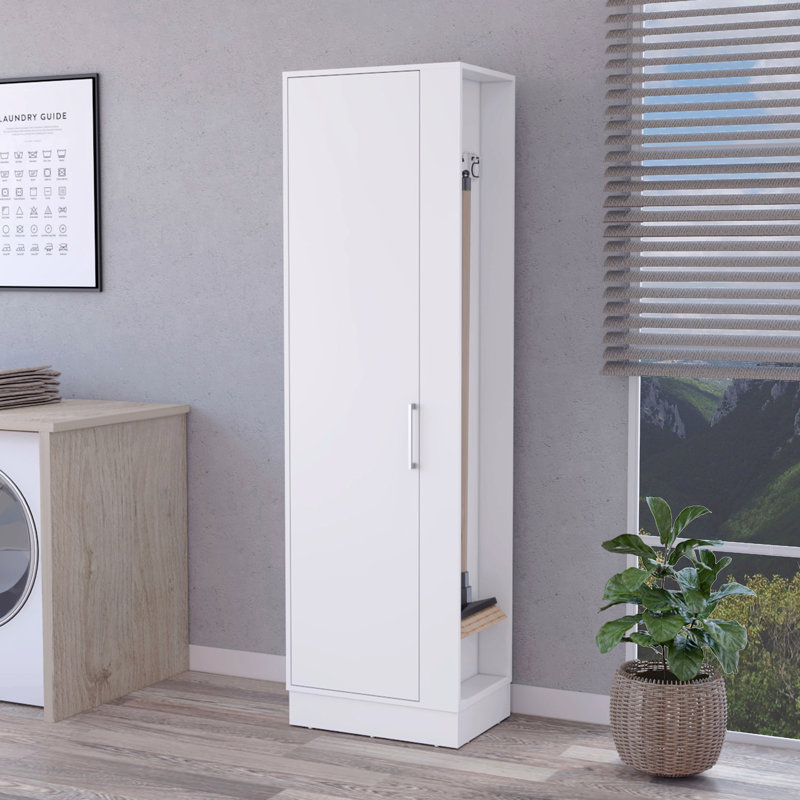 2-Door 6-Shelf Tall Storage Cabinet