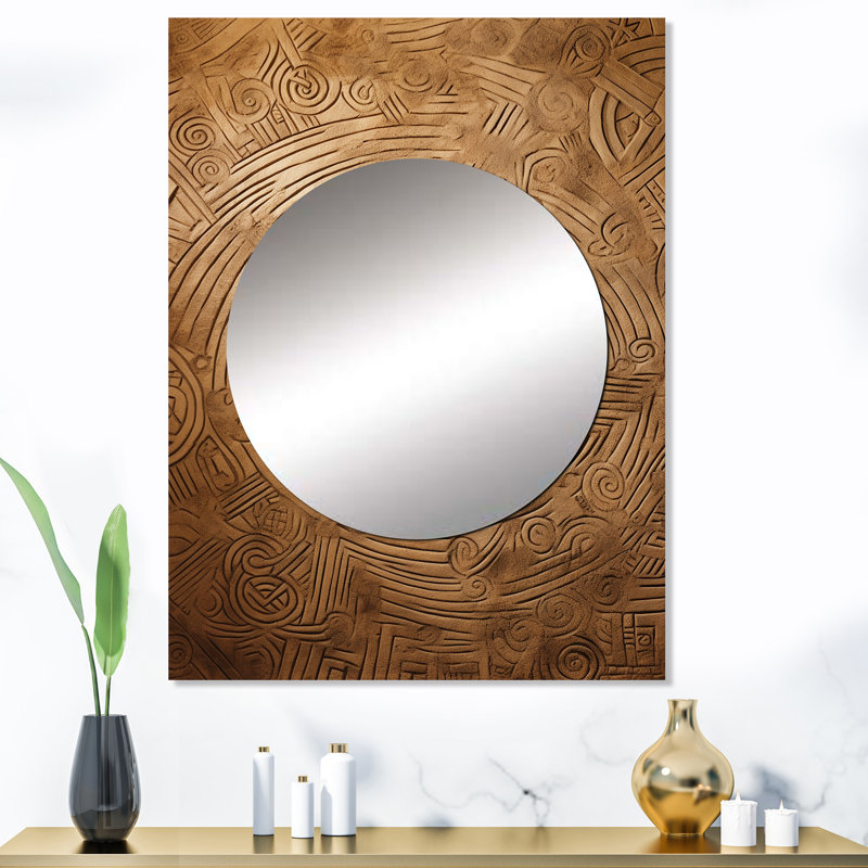Logenita Gold Maze - Boho Feather, 40 po x 30 po