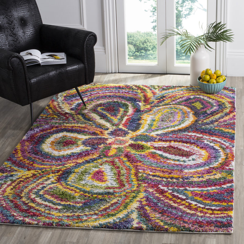 Calhoun Performance Ikat Rug, Rectangle 8' x 10'