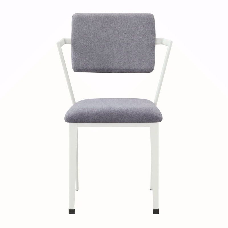 Chaise de bureau rembourrée à dossier ouvert