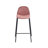 Lazio Velvet Bar Stool with Iron Legs-1378205568-1468054091