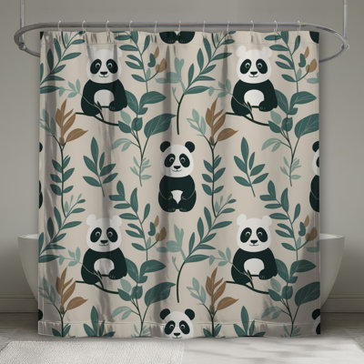 Rideaux de douche Panda