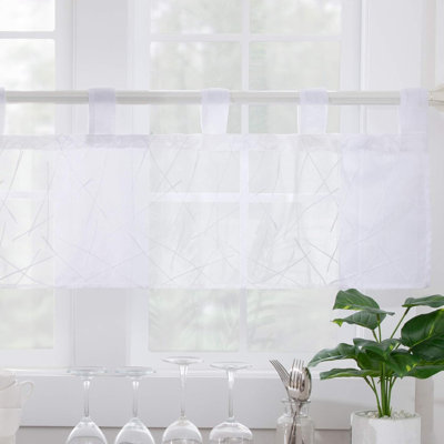 Semi Sheer Curtain Pair