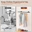 93.5cm Wall Mounted Clothes Rack-1178232020