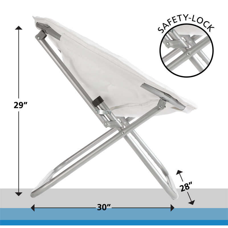 Fauteuil à soucoupe Bonaparte, Blanc